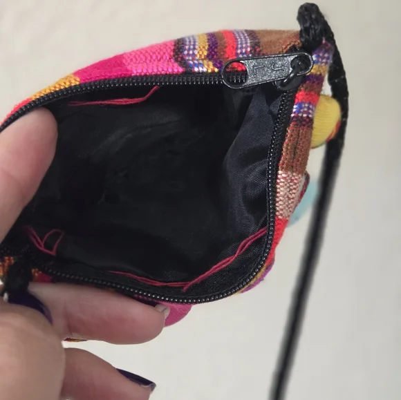 Colorful Handmade Doll Purse - Picture 6 of 6